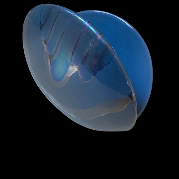 Vintage Nielsen's Ceramics Overlay Handmade Turquoise Napkin Holder Rare to Find - Picture 3 of 16